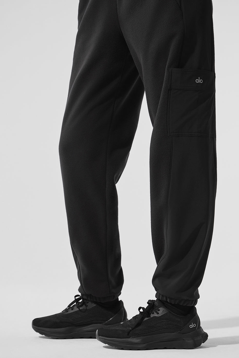 Polar Fleece Wintry Mix Pant - Black — photo 4