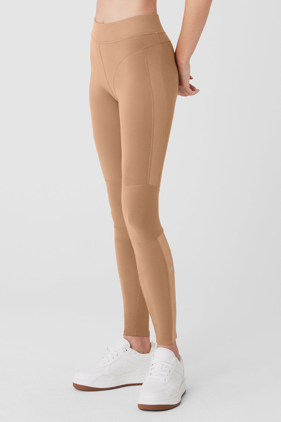 Alosoft High-Waist Head Start Legging - Toasted Almond — photo 3