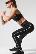 Airlift High-Waist Suit Up Legging - Black/White — photo 5