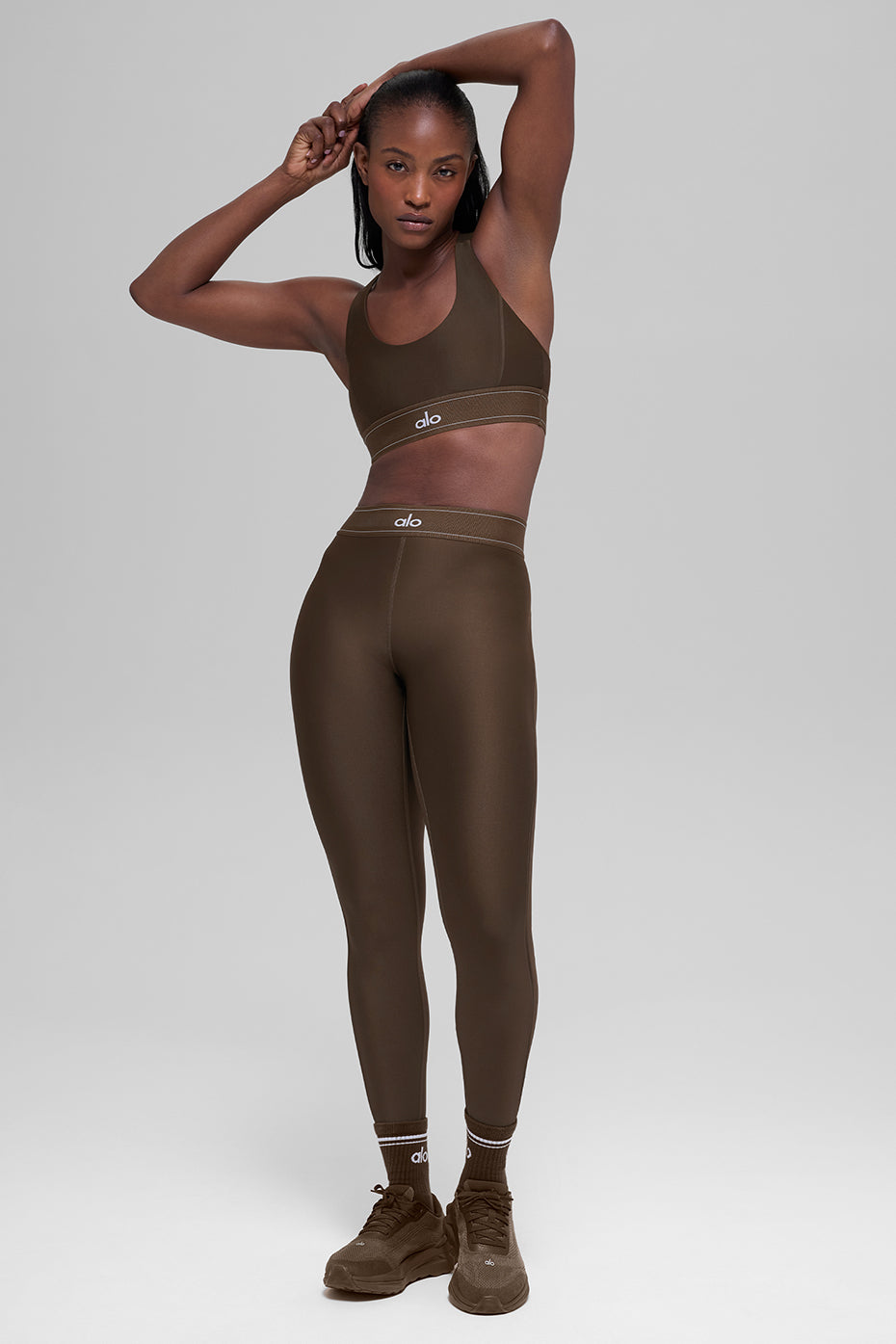 Airlift High-Waist Suit Up Legging - Espresso — photo 7