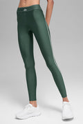 Airlift High-Waist Suit Up Legging - Clover Green/White — photo 1