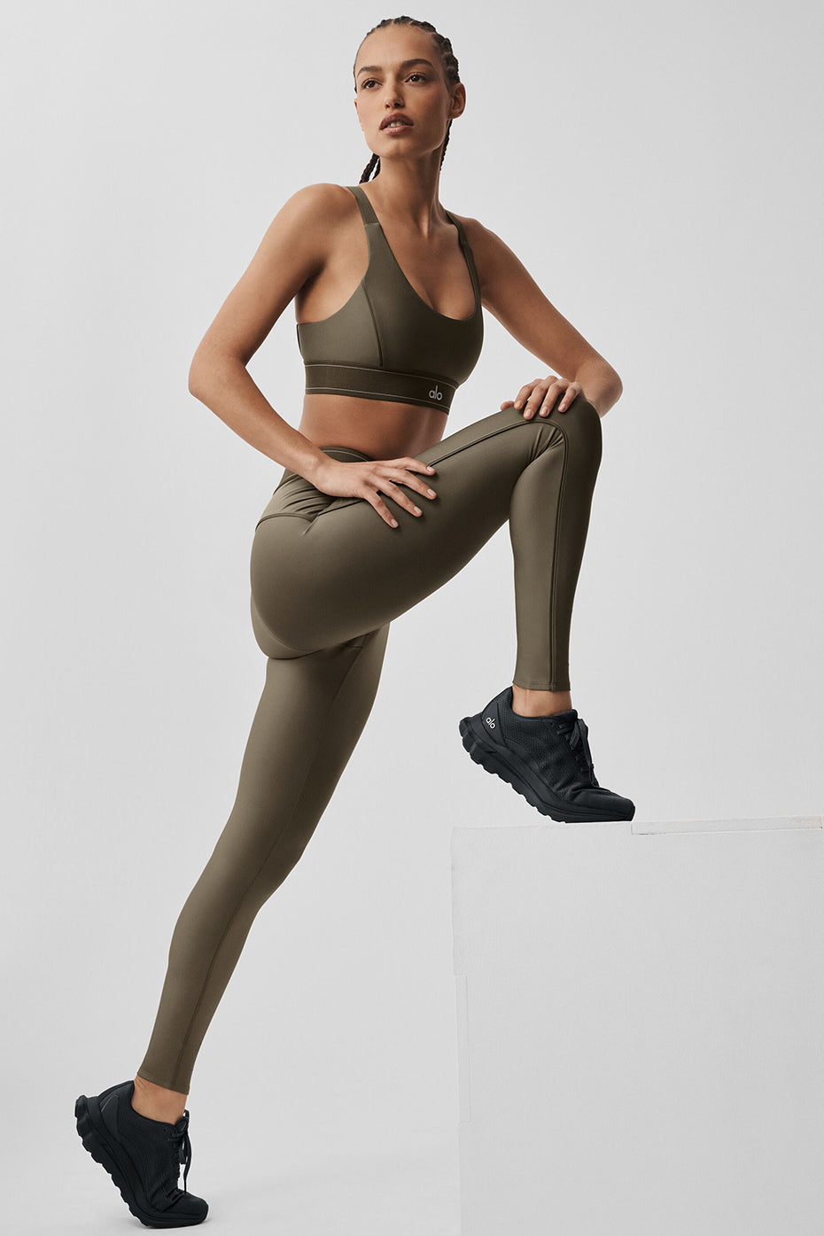 Airlift High-Waist Suit Up Legging - Olive Tree/Olive Tree — photo 5