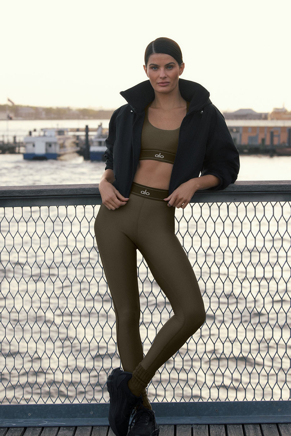 Airlift High-Waist Suit Up Legging - Olive Tree/Olive Tree — photo 1