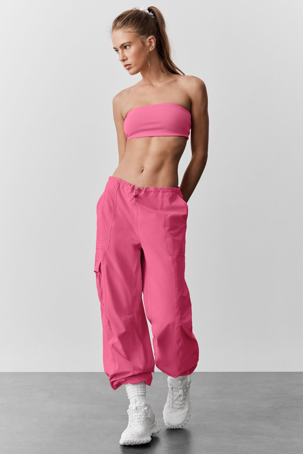 Low Rise Megastar Cargo Pant - Paradise Pink — photo 5