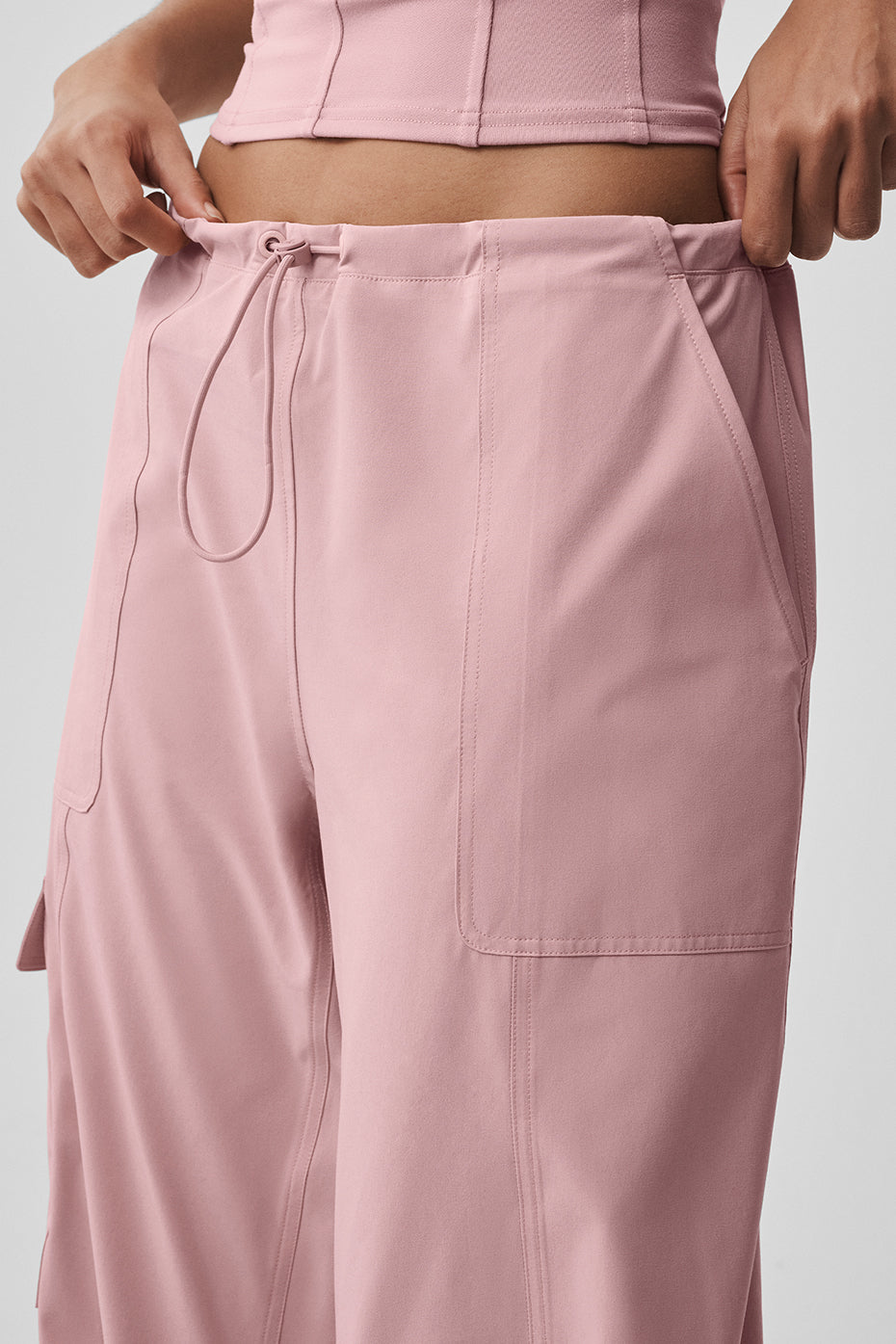 Low Rise Megastar Cargo Pant - Vintage Pink — photo 5