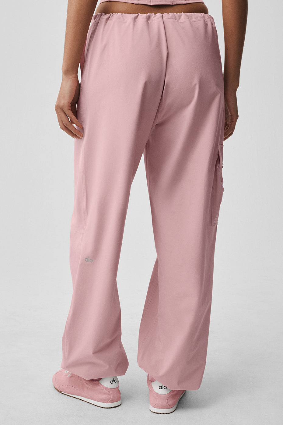Low Rise Megastar Cargo Pant - Vintage Pink — photo 4