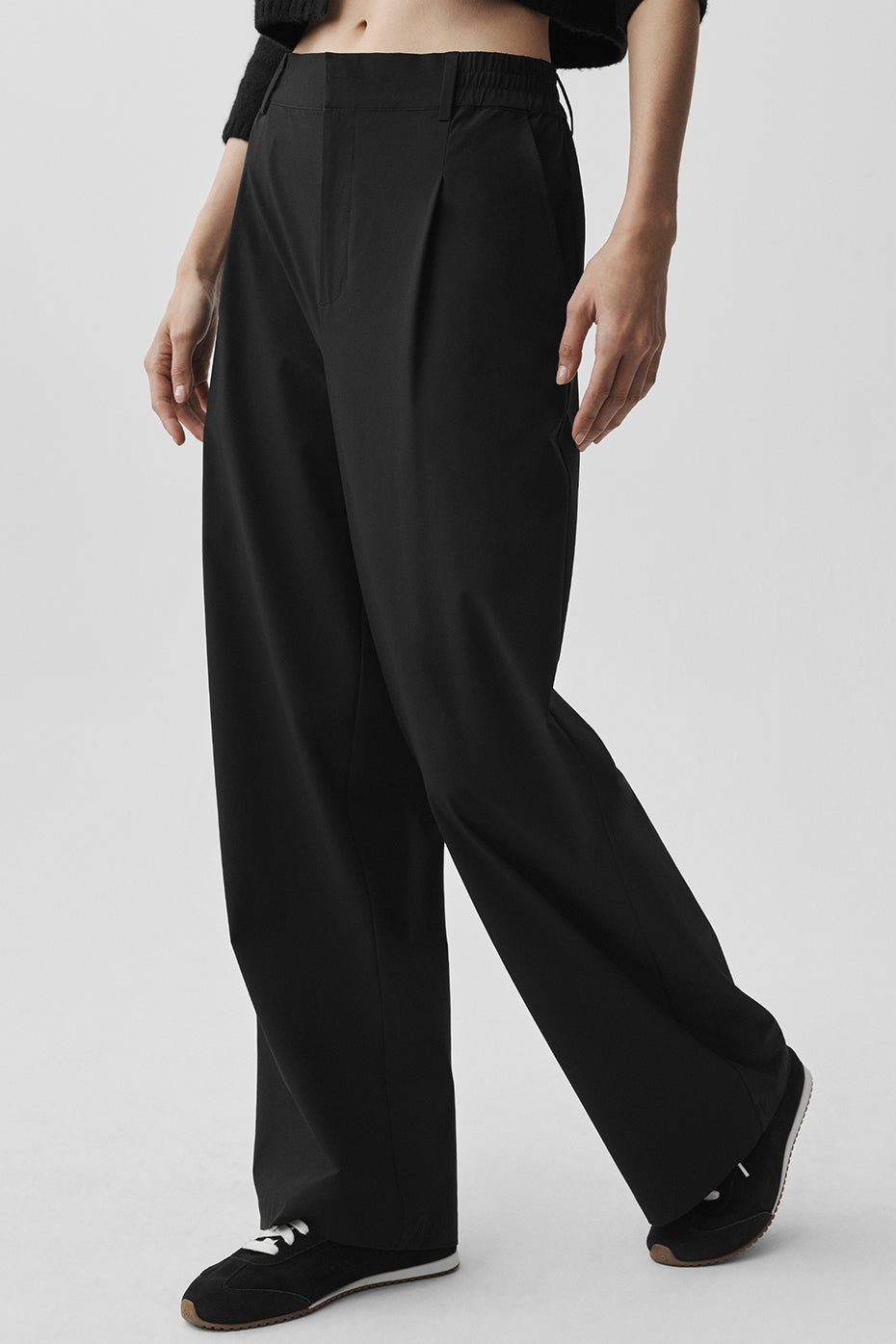 High-Waist Pursuit Trouser (Regular) - Black — photo 3