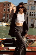 High-Waist Pursuit Trouser (Regular) - Black — photo 1