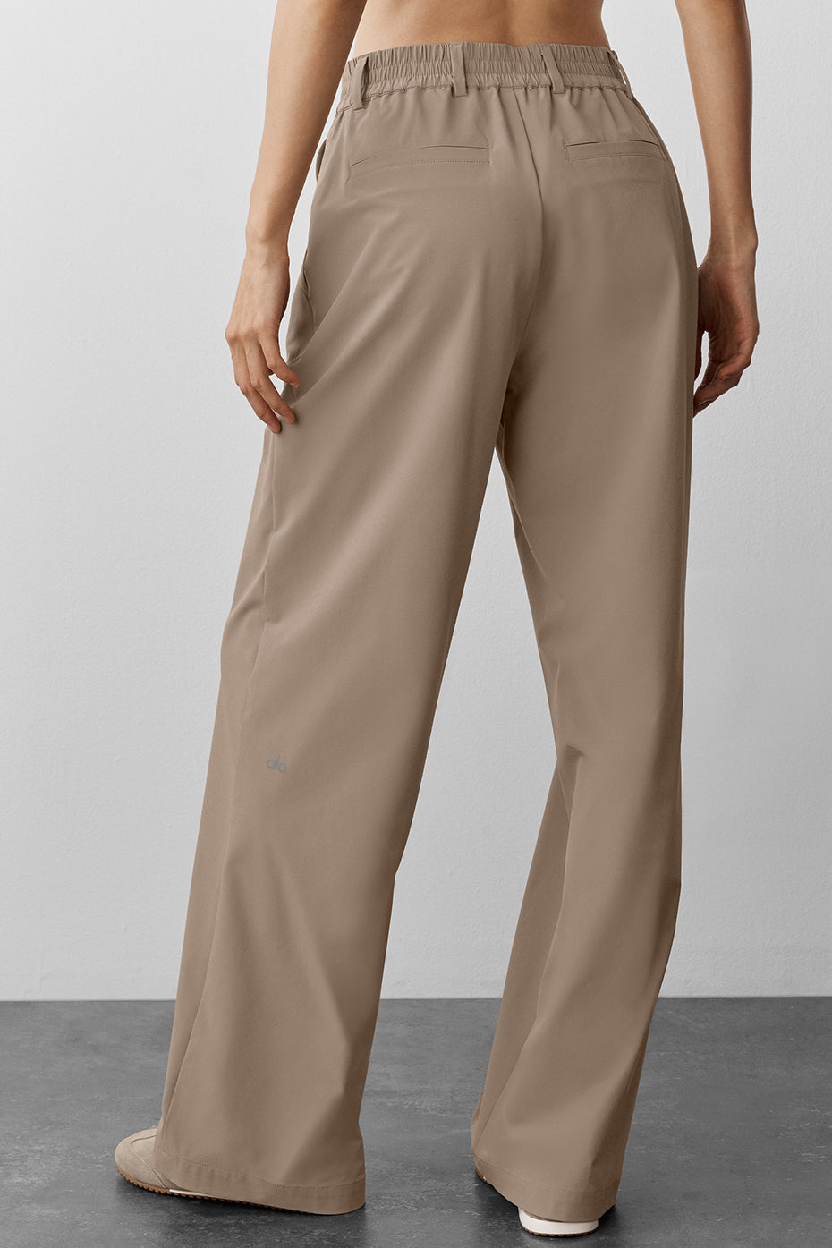 High-Waist Pursuit Trouser (Regular) - Gravel — photo 4
