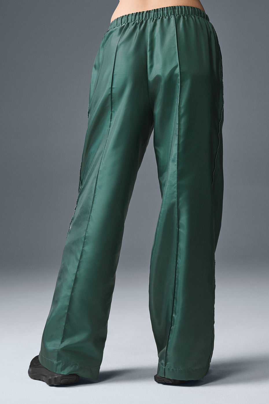 Afterglow Wide Leg Track Pant - Winter Ivy — photo 3