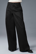 Wanderlust Wide Leg Trouser - Black — photo 1