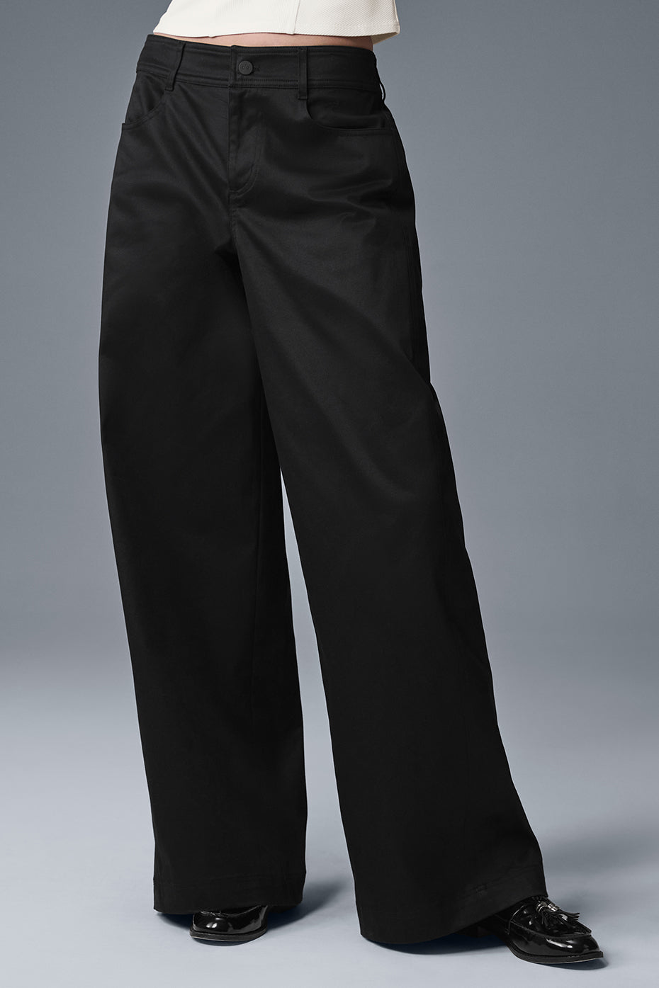 Wanderlust Wide Leg Trouser - Black — photo 1
