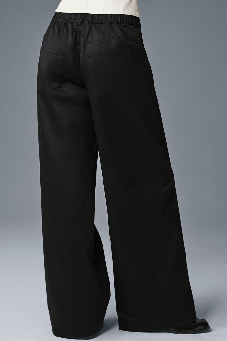 Wanderlust Wide Leg Trouser - Black — photo 3