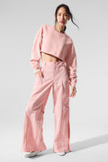 High-Waist Voyager Trouser - Pink Quartz — photo 1