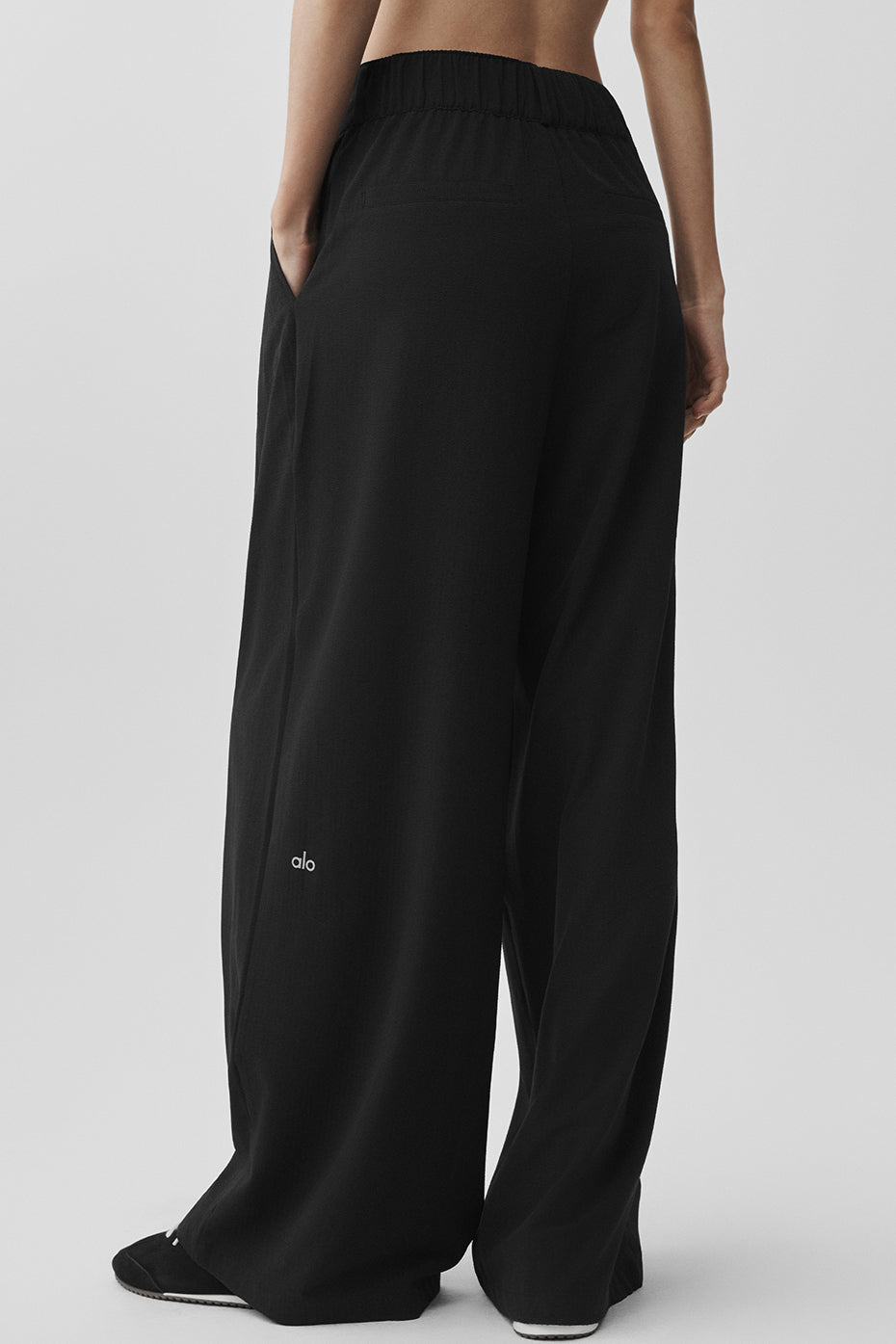High-Waist Dreamscape Trouser (Regular) - Black — photo 5