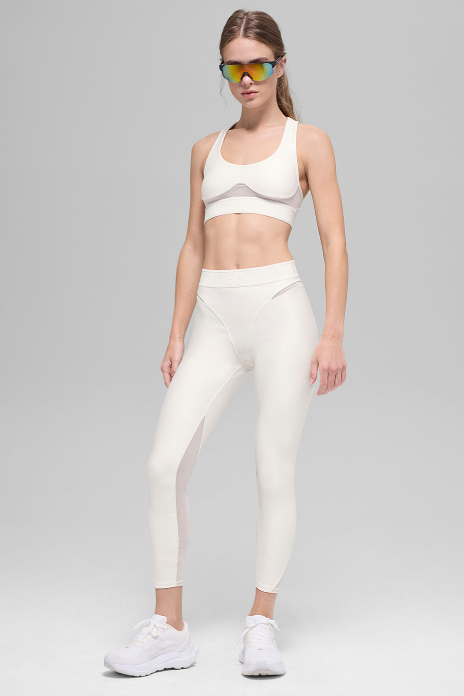 Airlift High-Waist 7/8 Rebel Legging - Ivory — photo 5