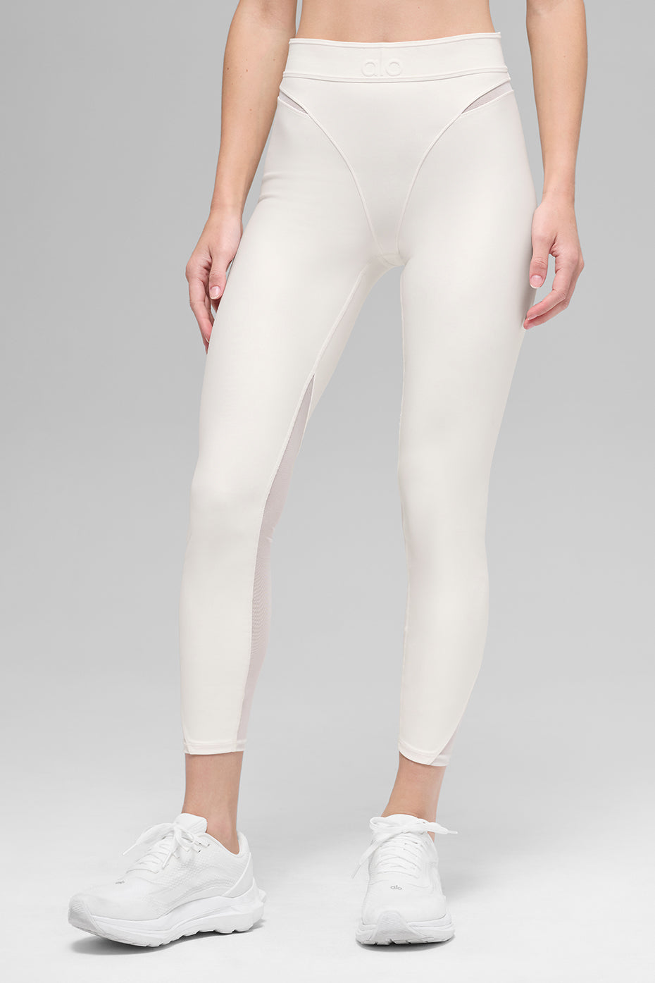 Airlift High-Waist 7/8 Rebel Legging - Ivory — photo 1