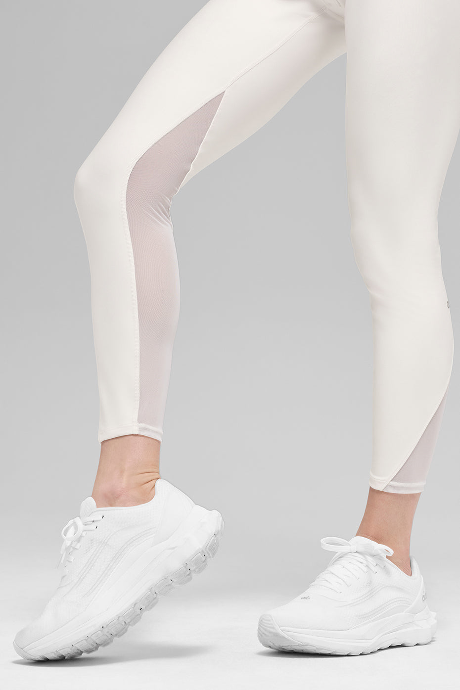 Airlift High-Waist 7/8 Rebel Legging - Ivory — photo 4
