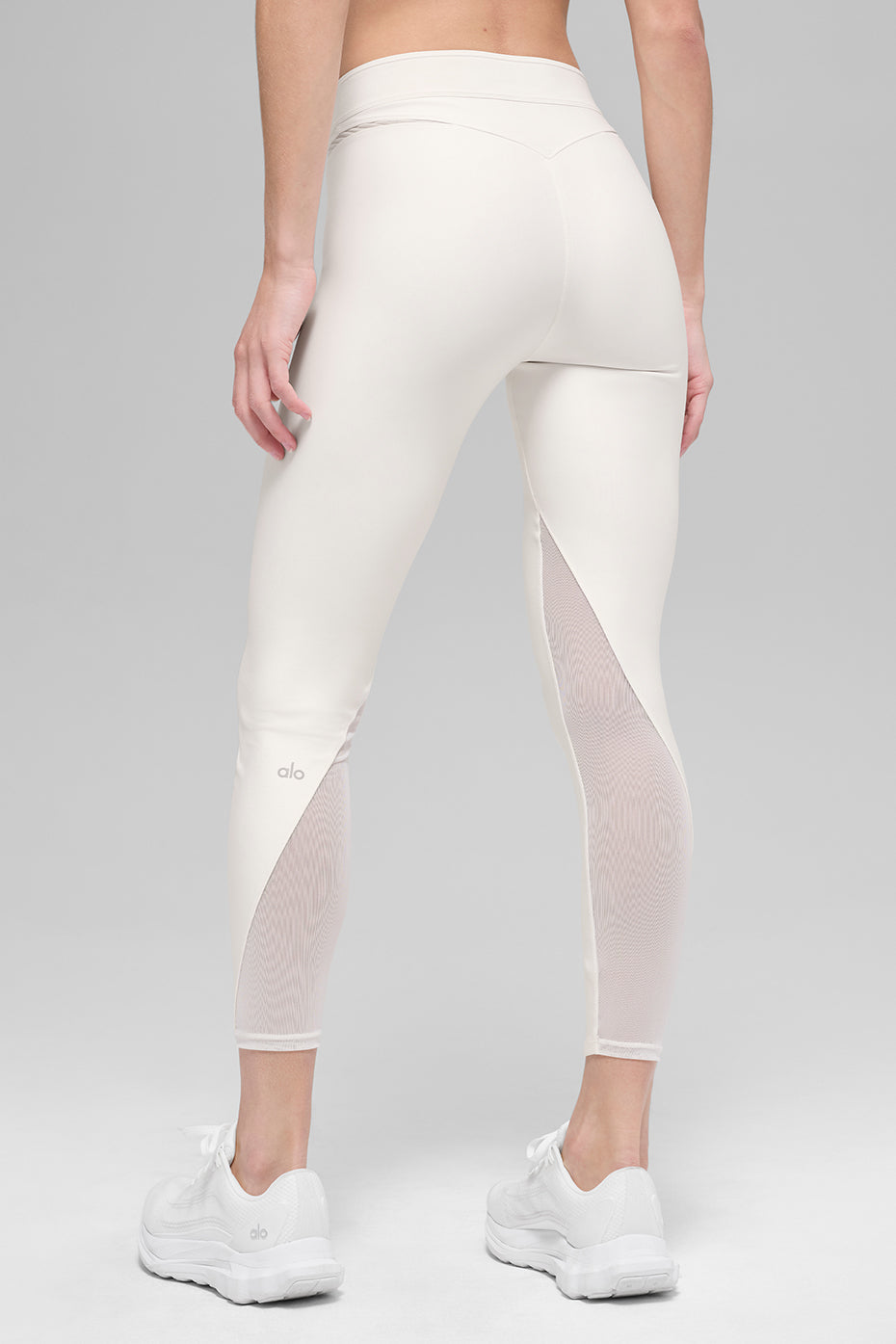 Airlift High-Waist 7/8 Rebel Legging - Ivory — photo 3
