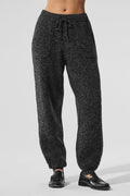 Marl Sweater Pant - Black Marl — photo 1