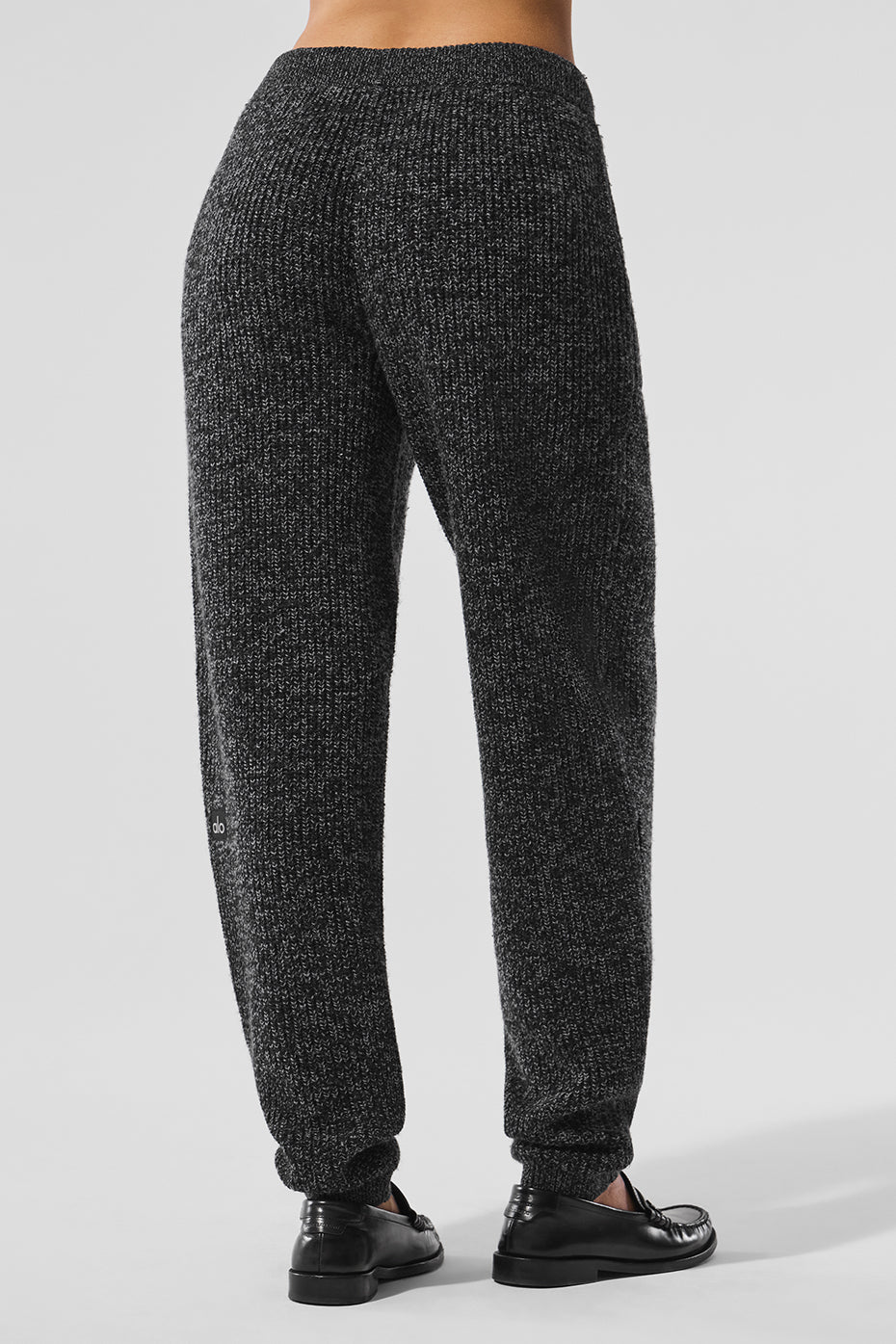 Marl Sweater Pant - Black Marl — photo 2