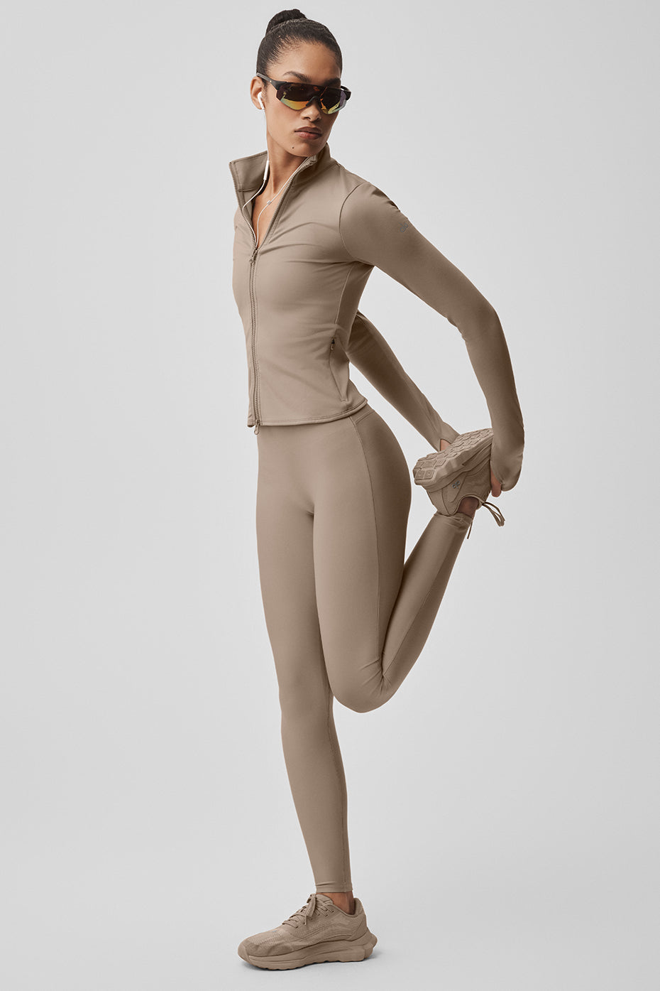 Airlift High-Waist Sleek Legging - Gravel — photo 4