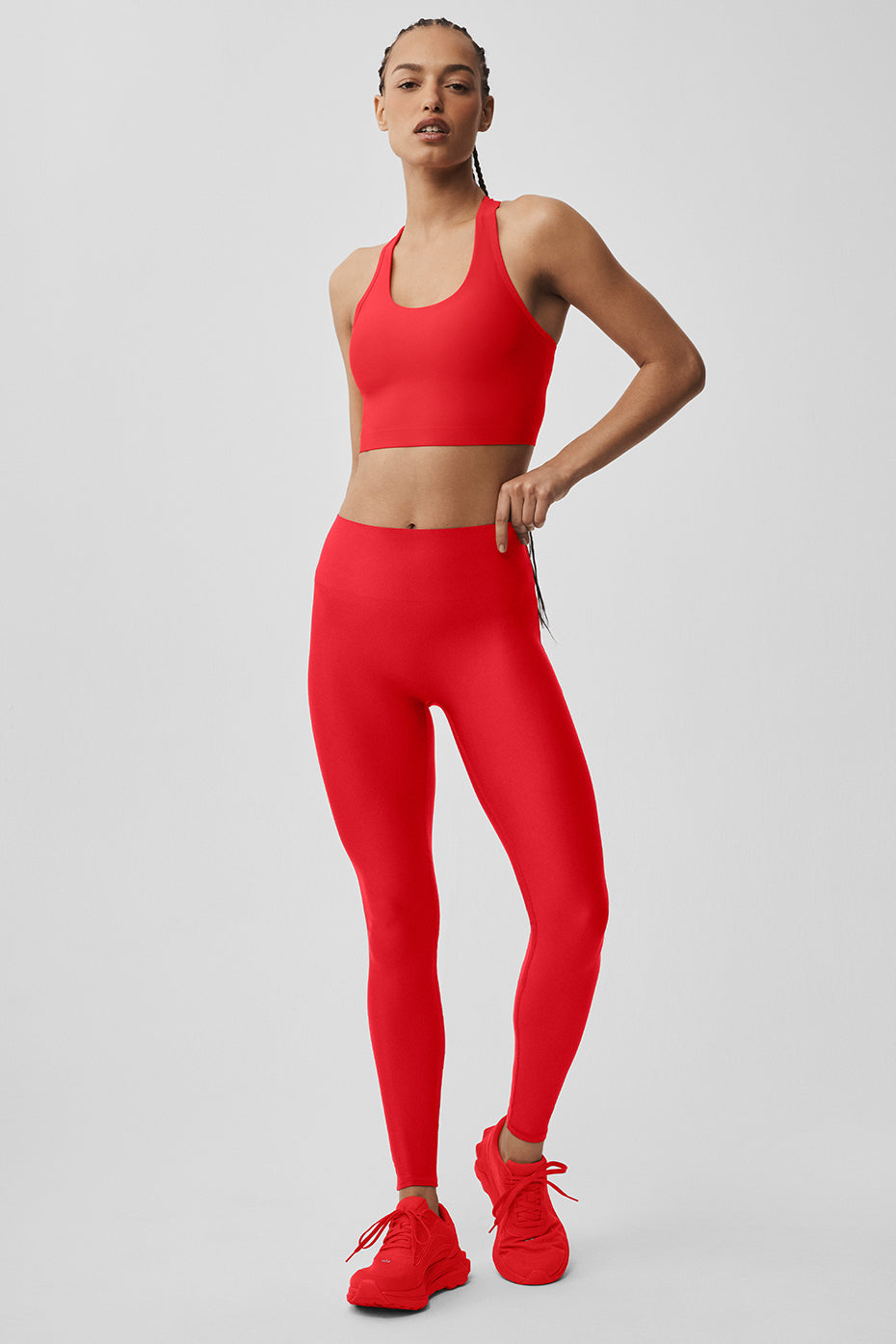 Airlift High-Waist Sleek Legging - Bright Red — photo 1
