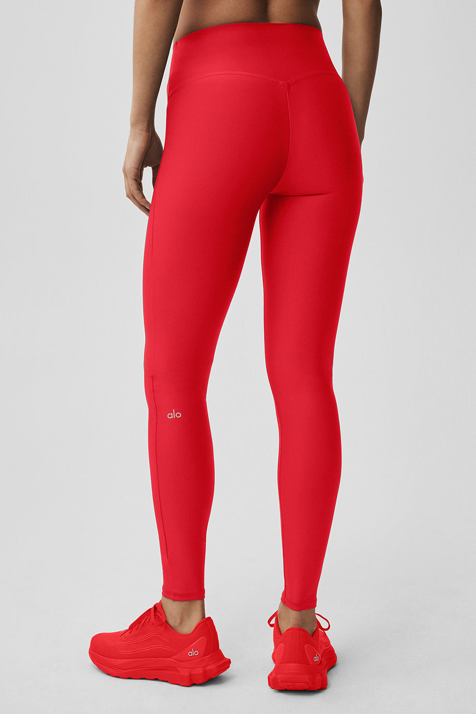 Airlift High-Waist Sleek Legging - Bright Red — photo 2