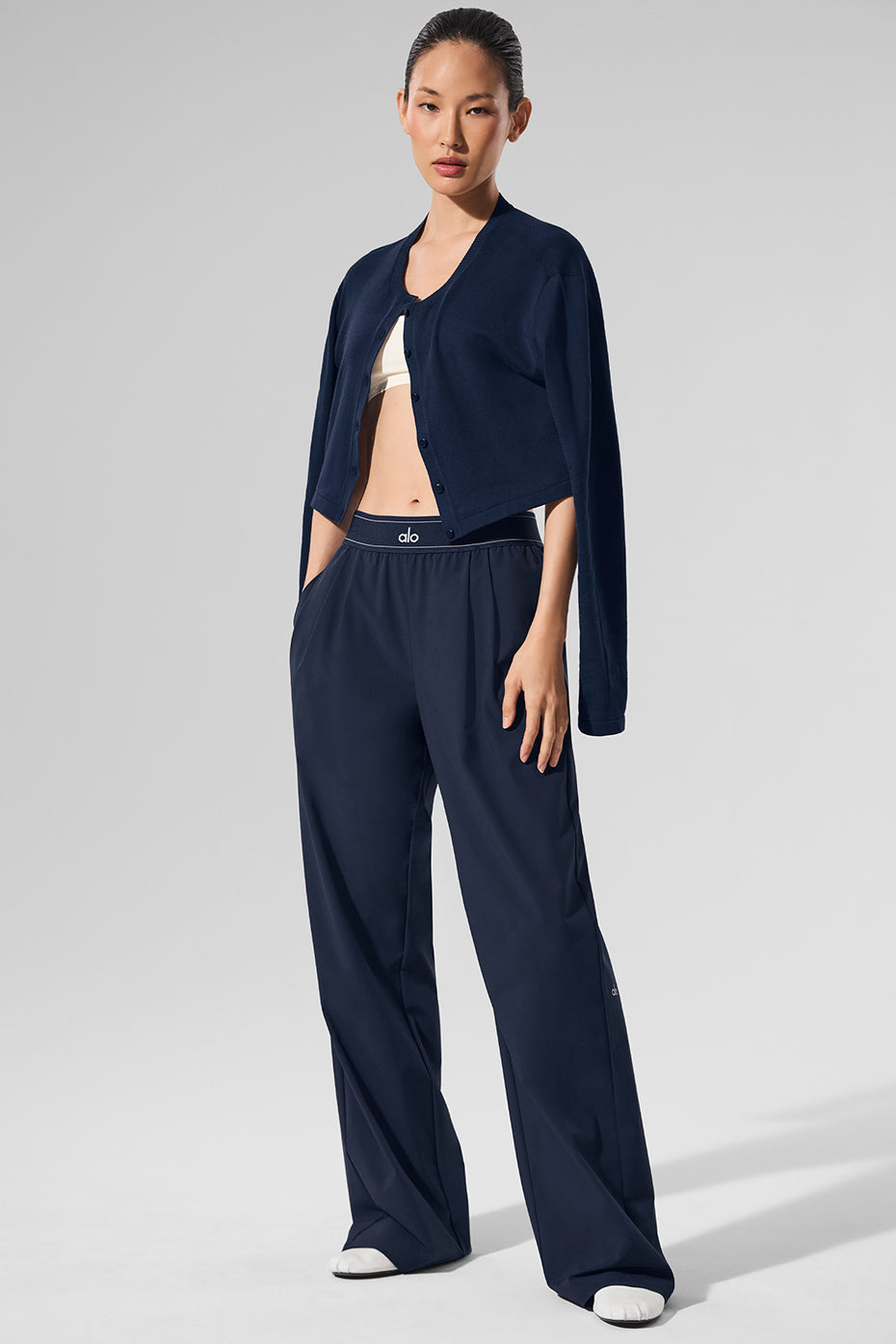 Suit Up Trouser (Long) - Navy — photo 5