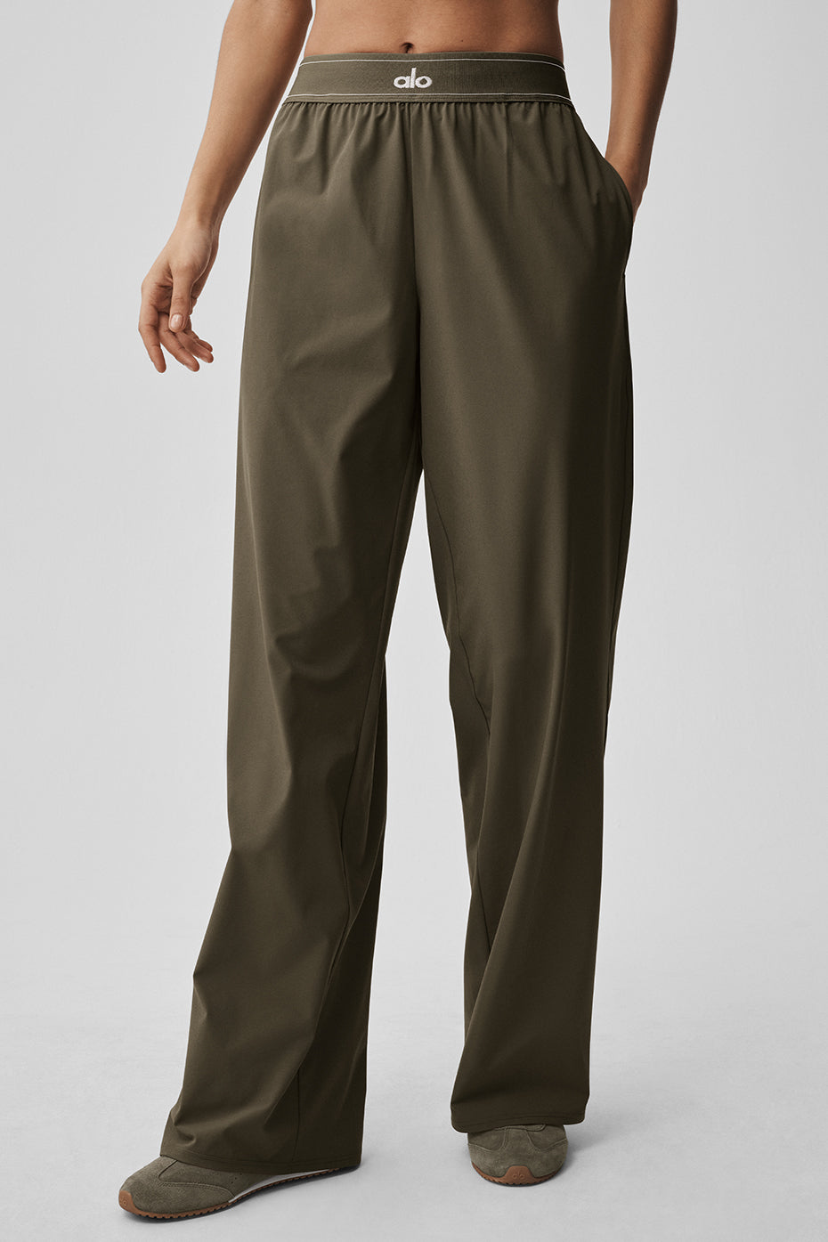 Suit Up Trouser (Long) - Olive Tree — photo 1