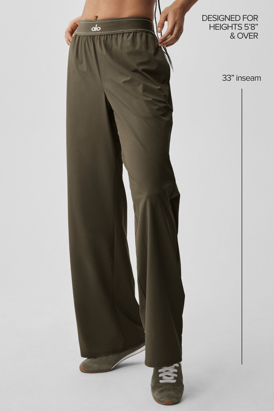 Suit Up Trouser (Long) - Olive Tree — photo 2