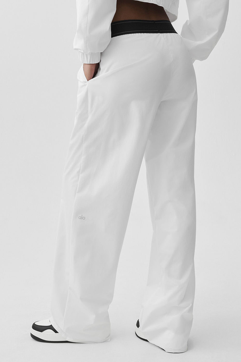 Suit Up Trouser (Long) - White/Black — photo 4