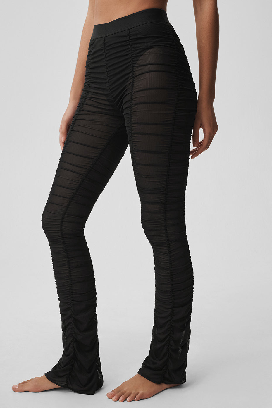 Airlift Mesh High-Waist Cherish Legging - Black — photo 3