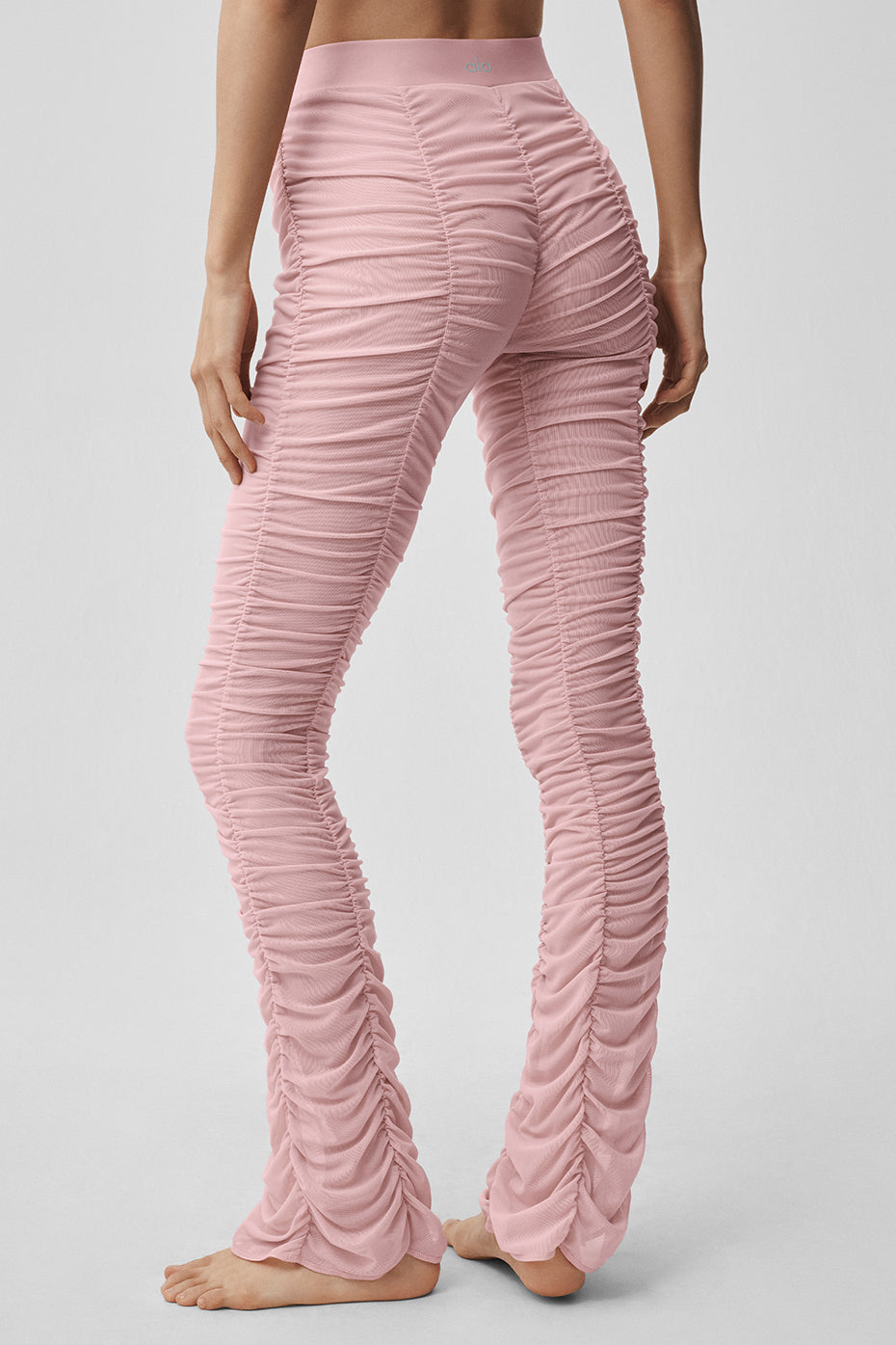 Airlift Mesh High-Waist Cherish Legging - Vintage Pink — photo 2