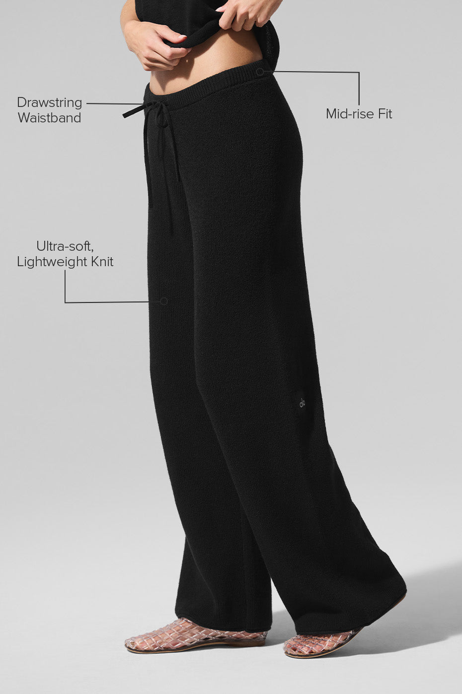Supernatural Sweater Pant - Black — photo 2