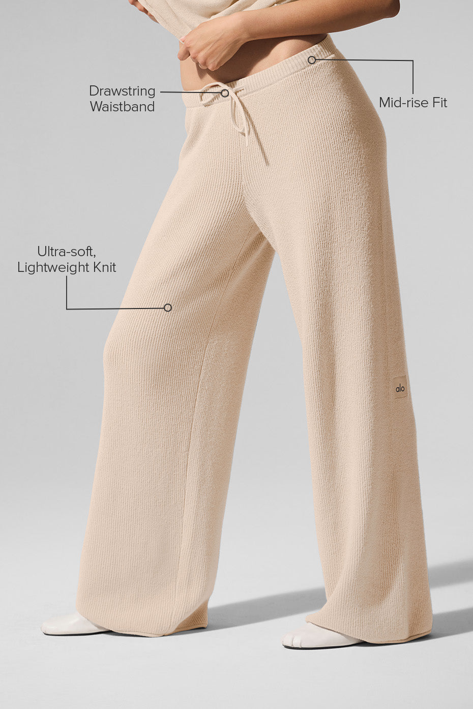 Supernatural Sweater Pant - Macadamia — photo 2