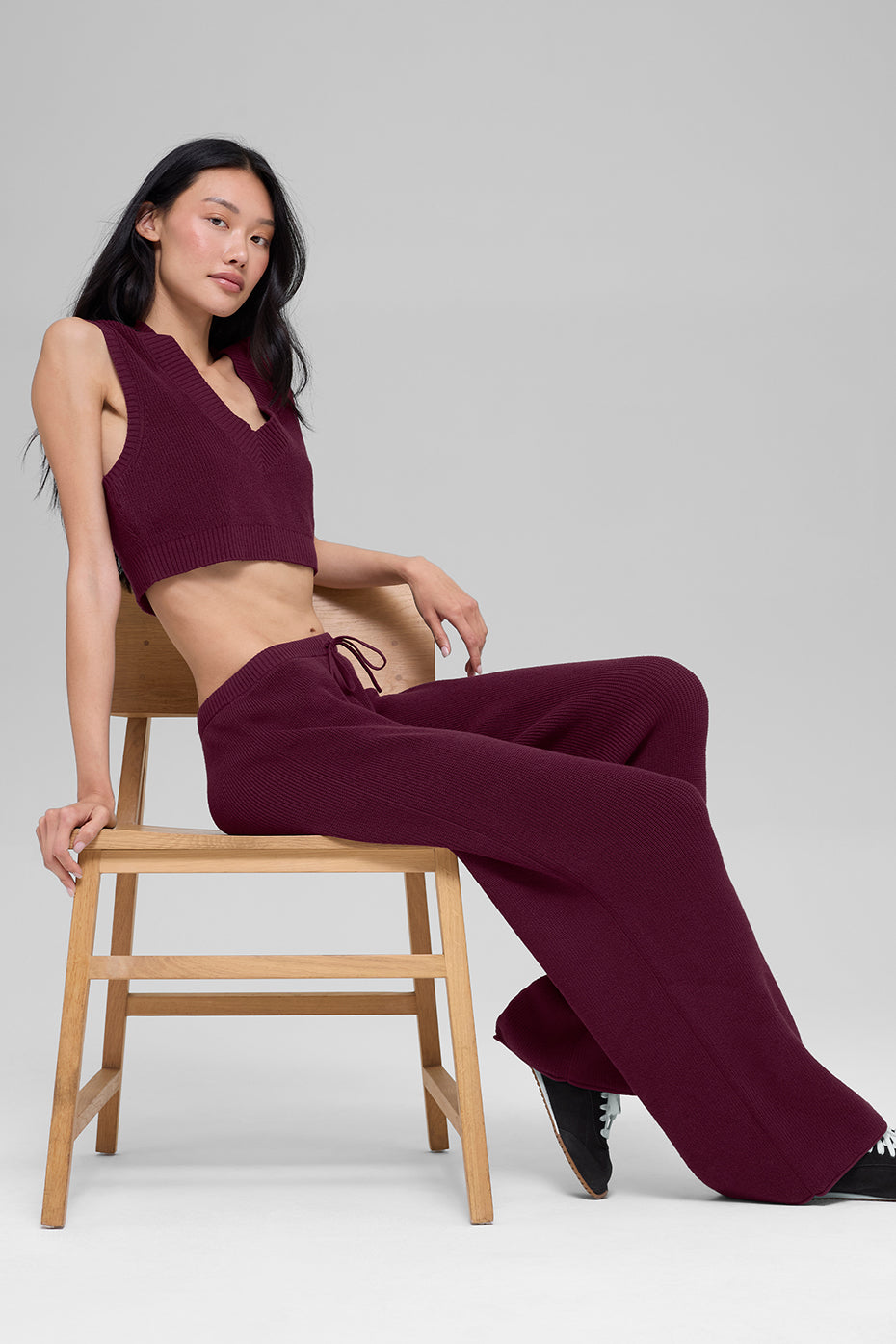 Supernatural Sweater Pant - Burgundy — photo 6