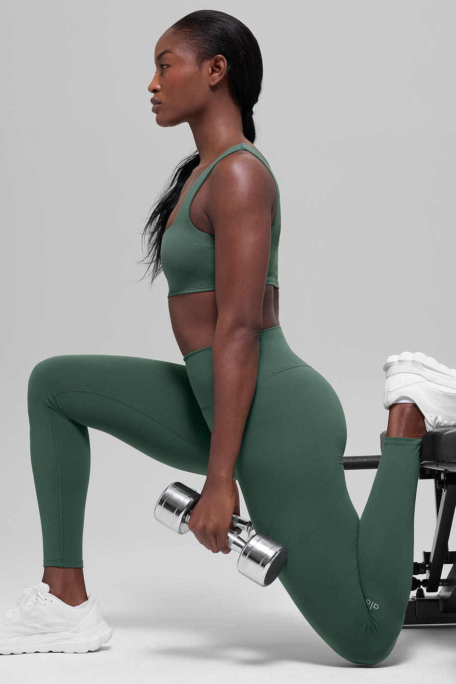 ALO Softsculpt High-Waist Legging - Clover Green — photo 4