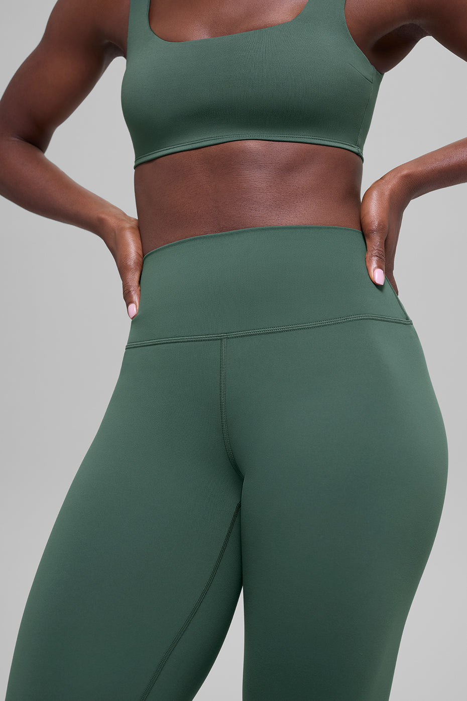 ALO Softsculpt High-Waist Legging - Clover Green — photo 3