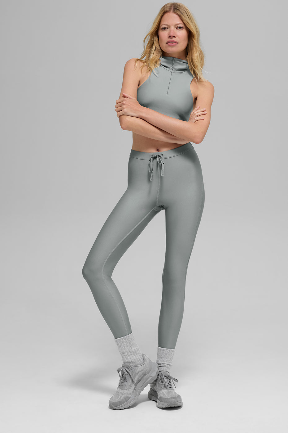 Airlift High-Waist Light Speed Legging - Lunar Grey — photo 5