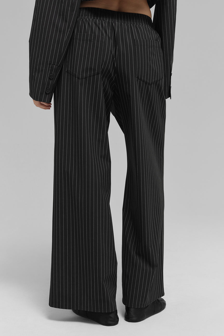 Pinstripe Daylight Boxer Pant (Regular) - Black/Titanium — photo 3