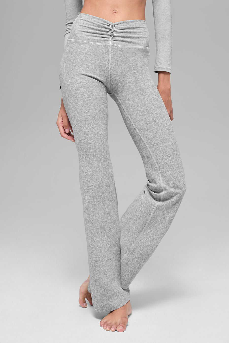 Alosoft Intuition High-Waist Bootcut - Athletic Heather Grey — photo 1
