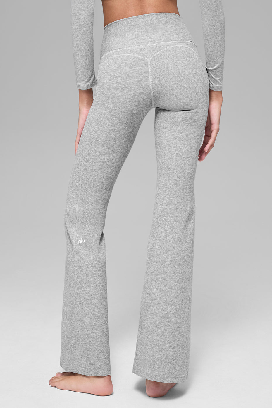Alosoft Intuition High-Waist Bootcut - Athletic Heather Grey — photo 3