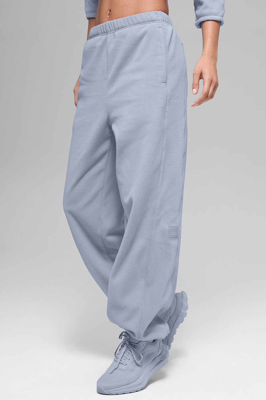 Polar Fleece High-Waist Retreat Jogger - Winter Frost — photo 1