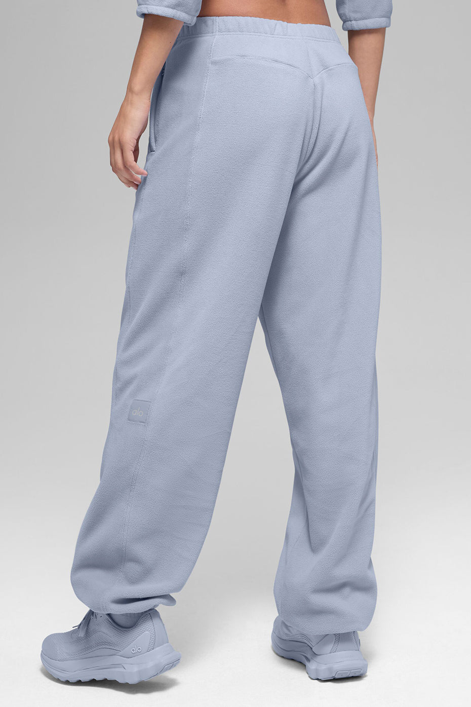 Polar Fleece High-Waist Retreat Jogger - Winter Frost — photo 2
