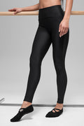 Airlift High-Waist Mesh Infatuation Legging - Black — photo 1