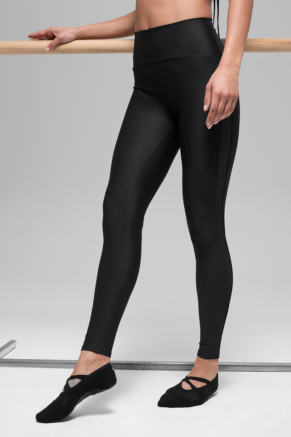 Airlift High-Waist Mesh Infatuation Legging - Black — photo 1