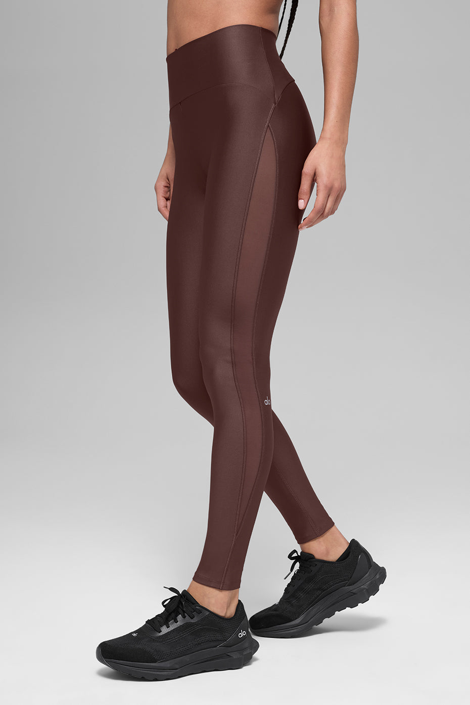 Airlift High-Waist Mesh Infatuation Legging - Brownstone — photo 1