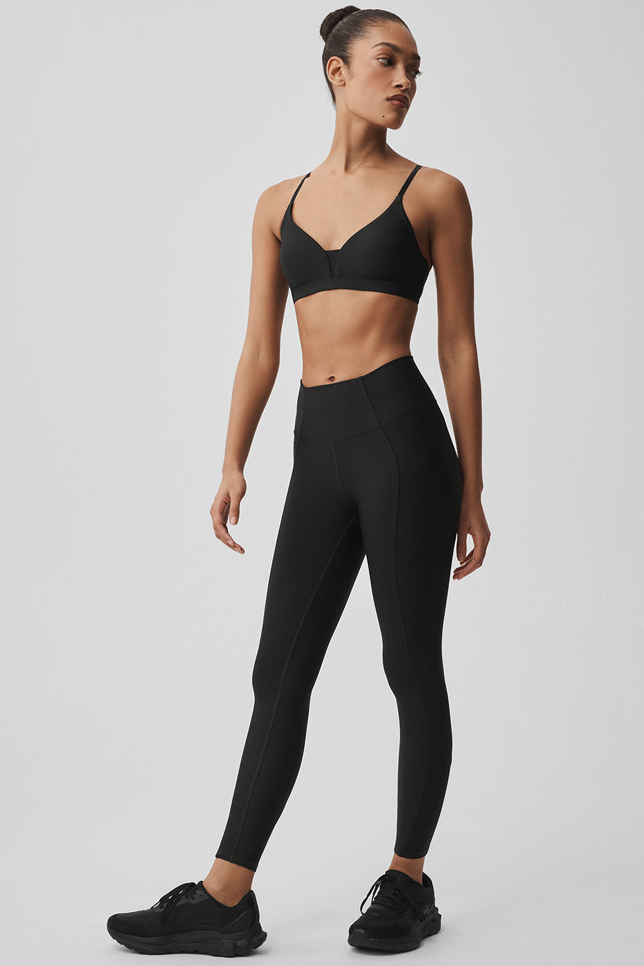 Airlift High-Waist 7/8 Fine Line Legging - Black — photo 1