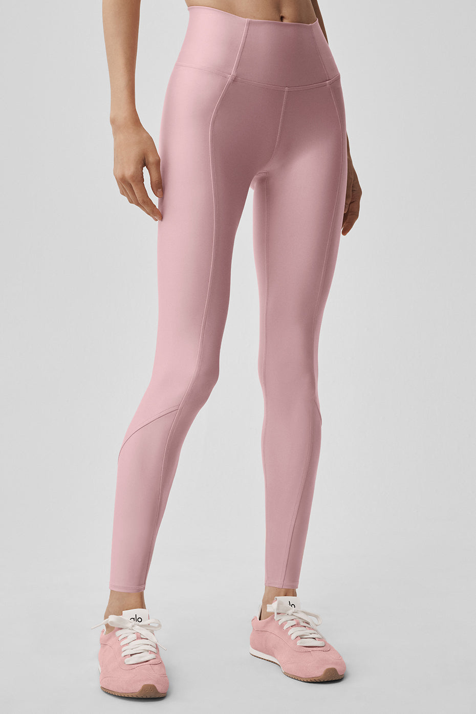 Airlift High-Waist 7/8 Fine Line Legging - Vintage Pink — photo 3